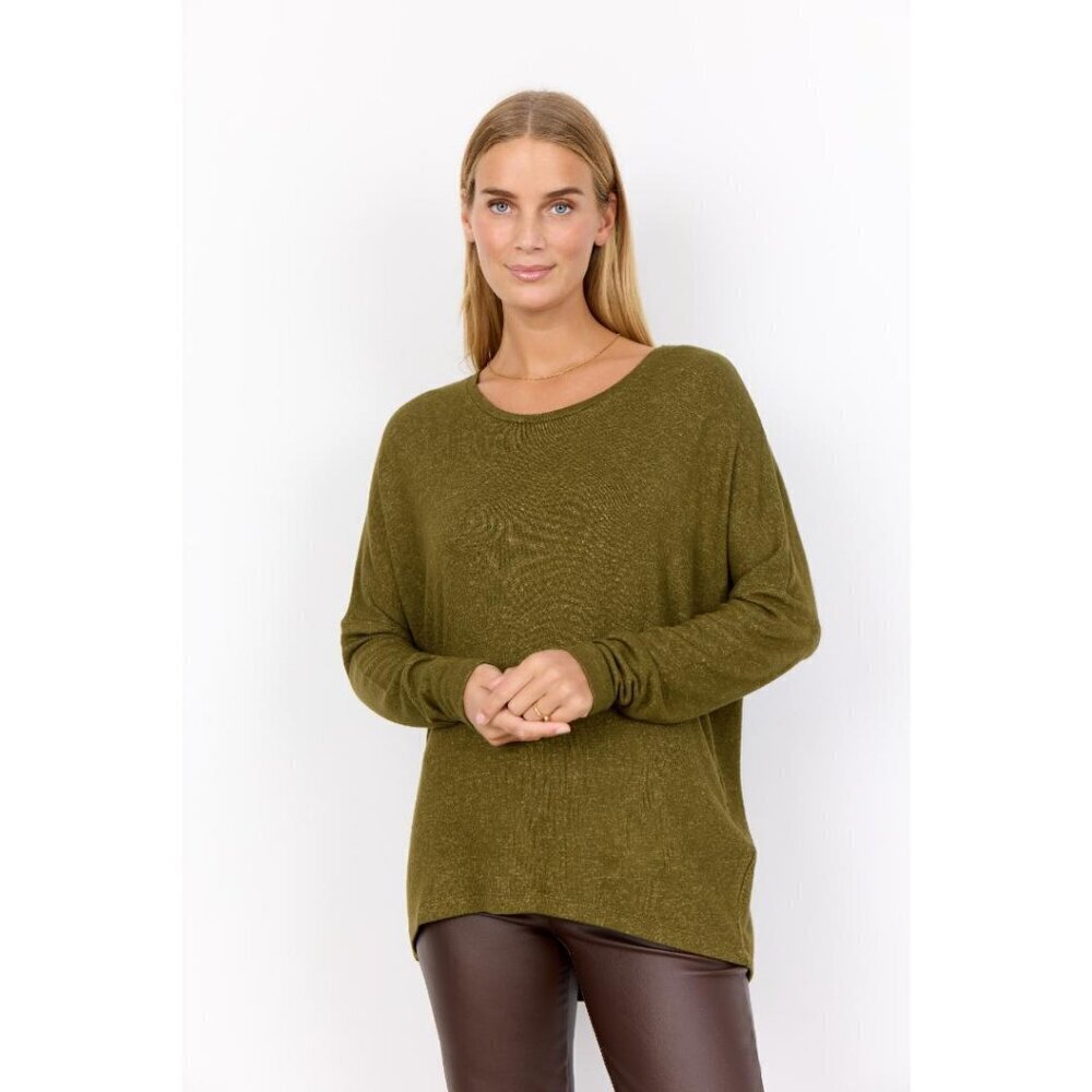 NWT SOYA CONCEPT Biara 1 Olive Green Soft Knit